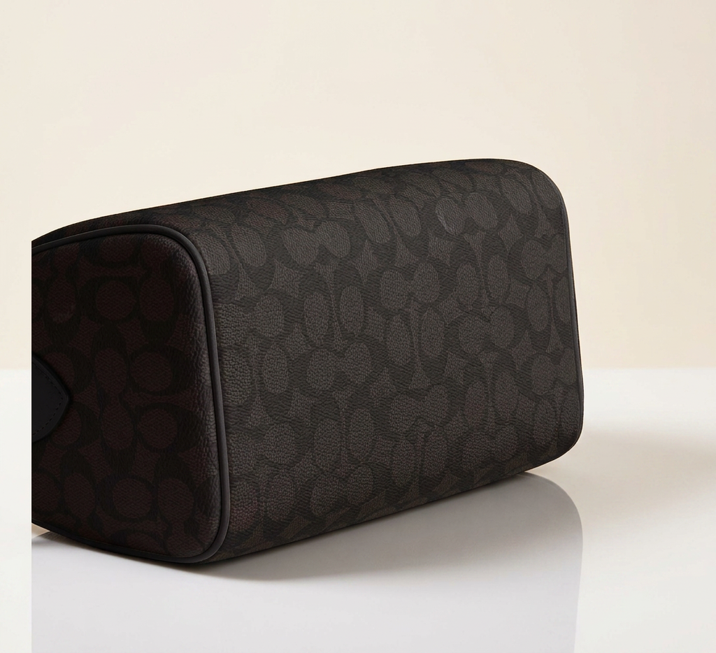 Sac Satchel Rowan en toile signature