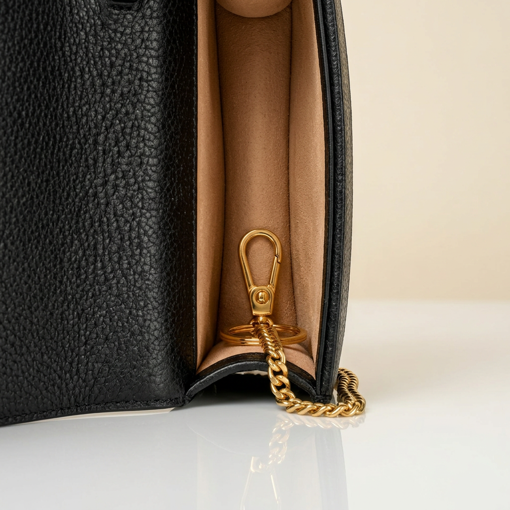 Sac Bandoulière Icône - Le Prestige Noir