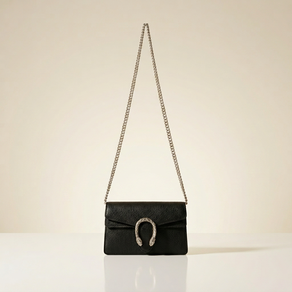 Sac Bandoulière Icône - Le Prestige Noir