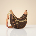 Sac Demi-Lune Loop Monogramme – Chic Équestre & Moderne 2