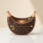 Sac Demi-Lune Loop Monogramme – Chic Équestre & Moderne 3