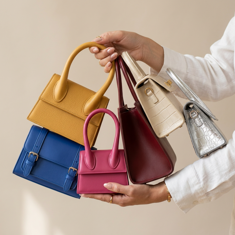 COLLECTION DE SACS DE LUXE