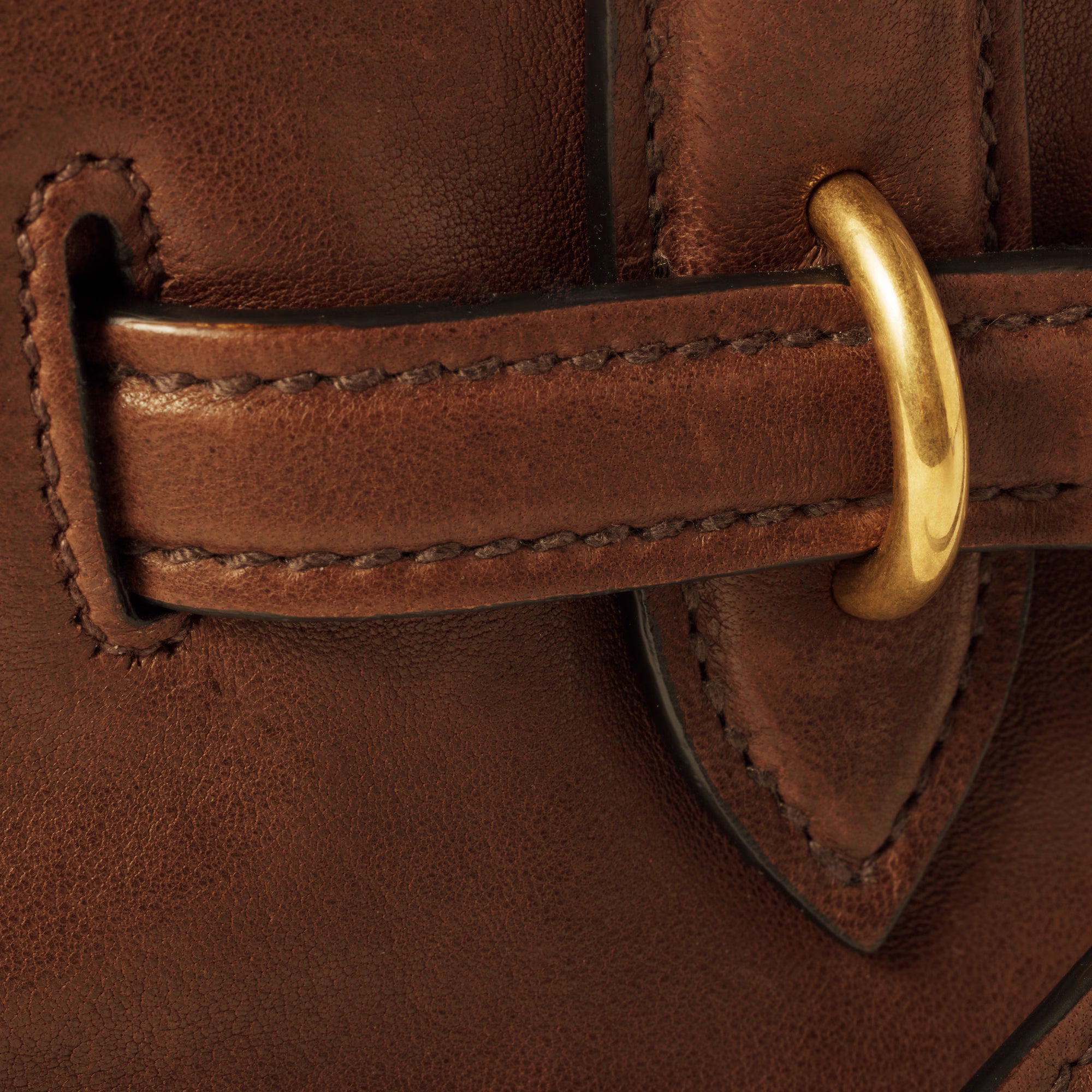 Sac Boston Vintage - L'Élégance Chocolat