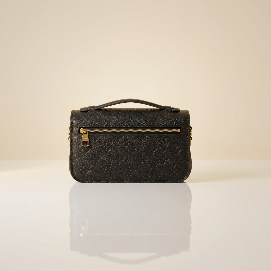 Sac Bandoulière Empreinte - L'Élégance Noire