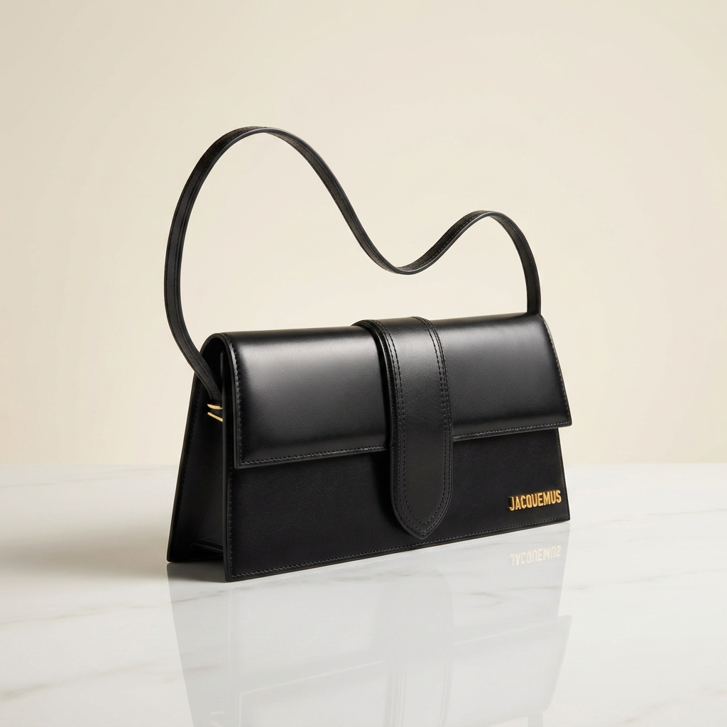 Le Bambino long Fabriqué en Italie  Sac épaule allongé.