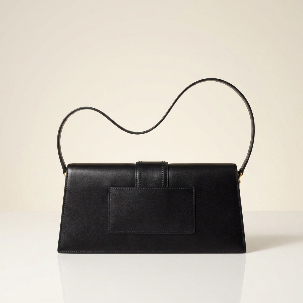 Le Bambino long Fabriqué en Italie  Sac épaule allongé.