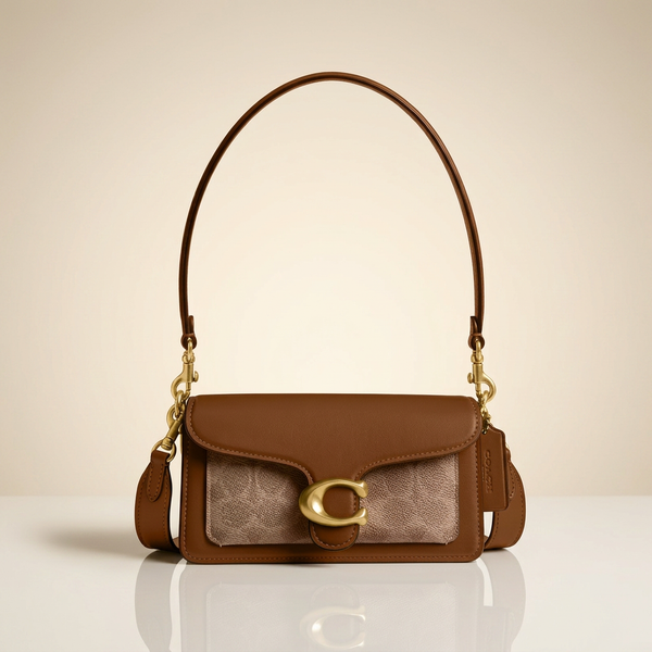 Sac Baguette Canvas - L'Élégance Fauve