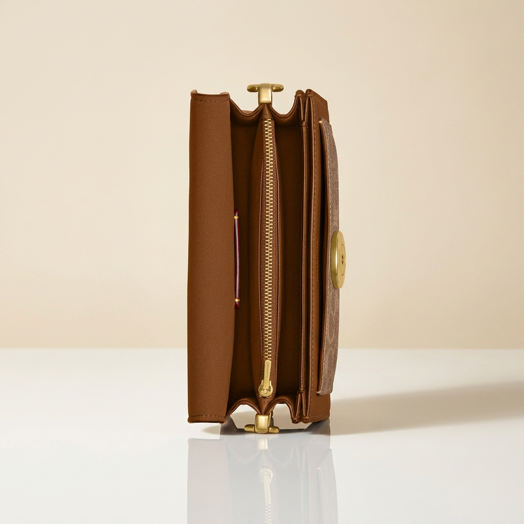 Sac Baguette Canvas - L'Élégance Fauve