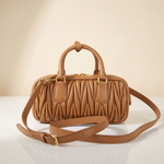 Sac Bauletto Matelassé – Le Bowling Caramel Chic 2