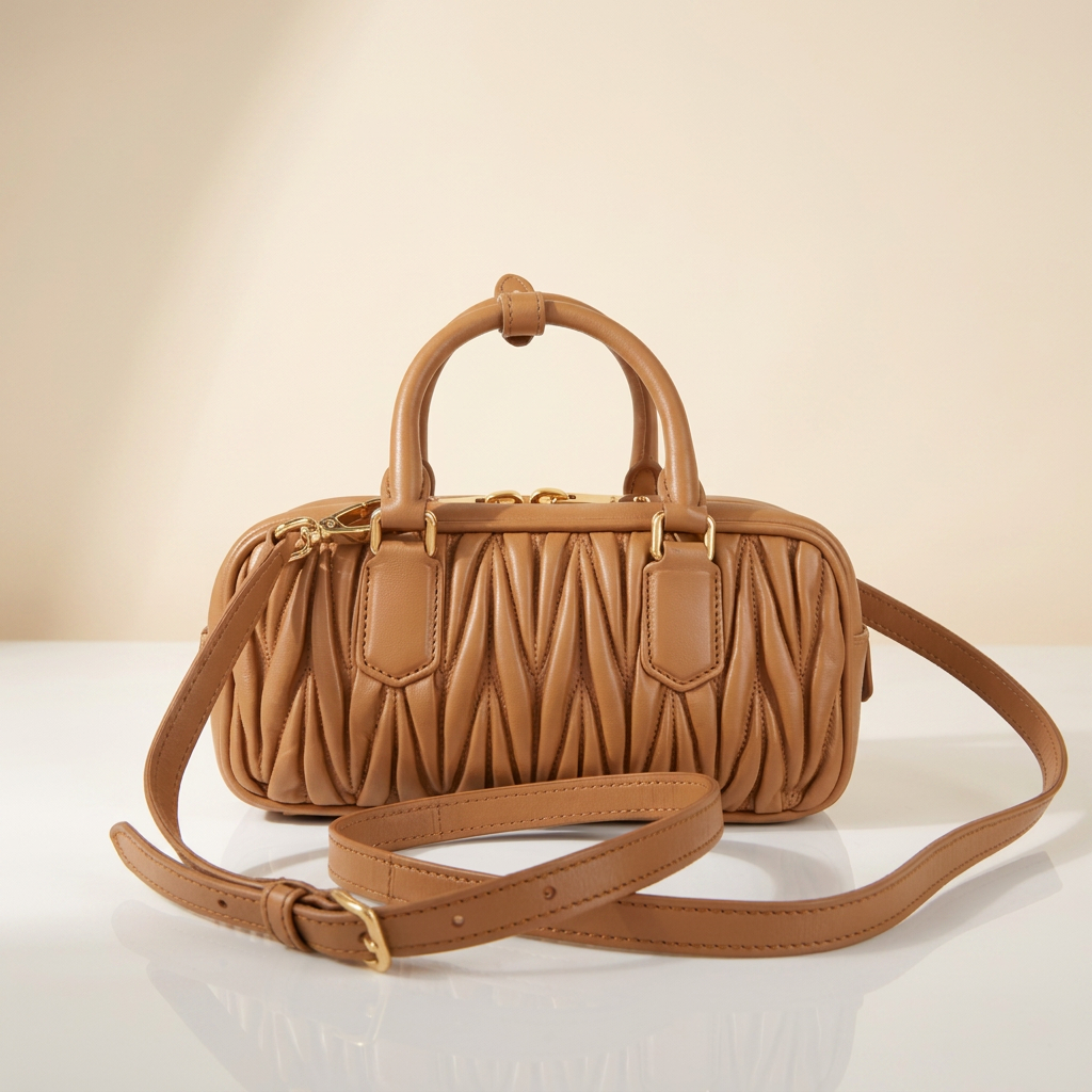 Miu Miu Arcadie leather handbag