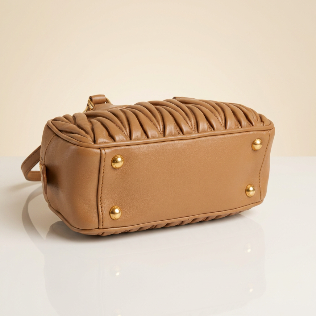 Miu Miu Arcadie leather handbag