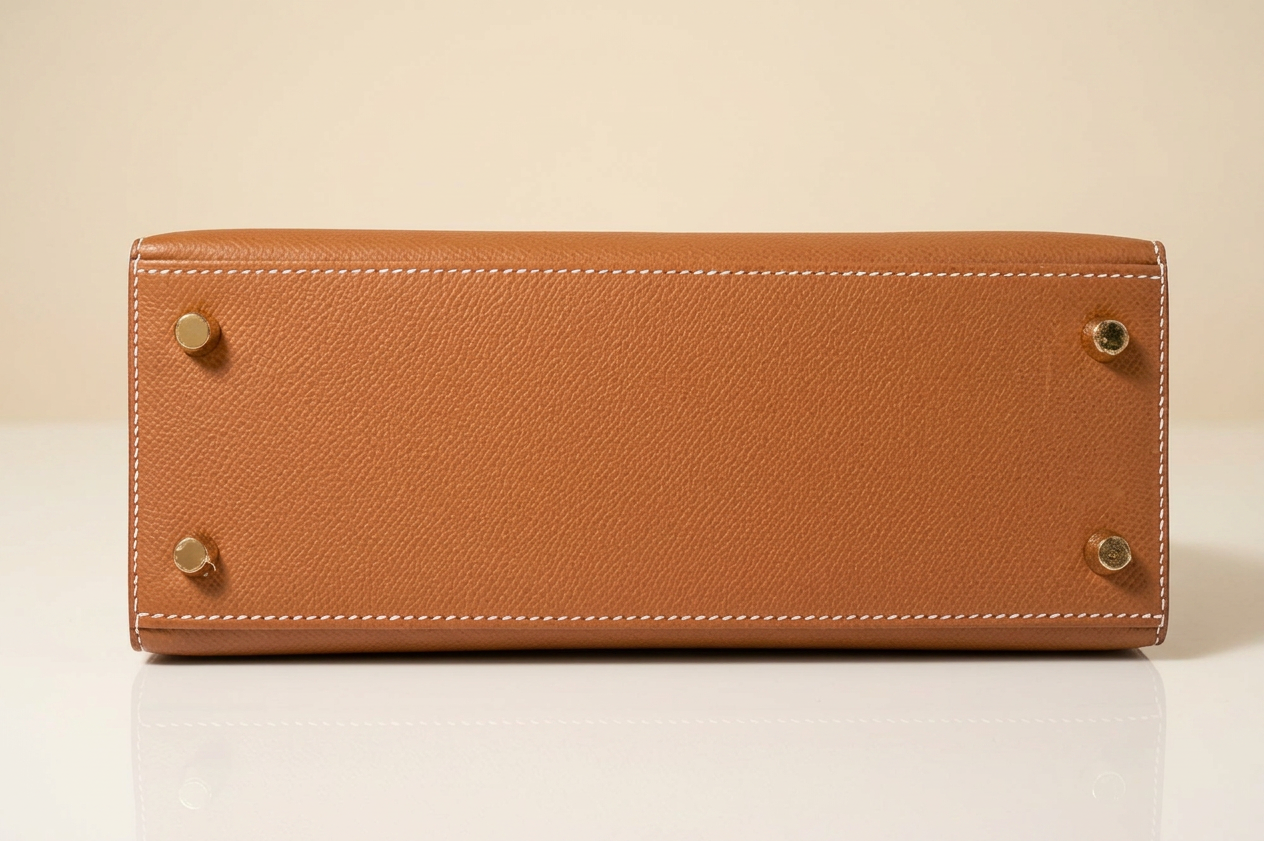 Hermès Kelly 25 Sellier Gold Epsom Gold Hardware