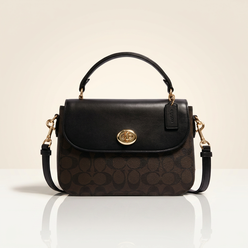 Coach Marlie Top Handle Satchel In Signature Canvas
