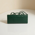 Sac Pochette Tressé - Le Charme Vert 2