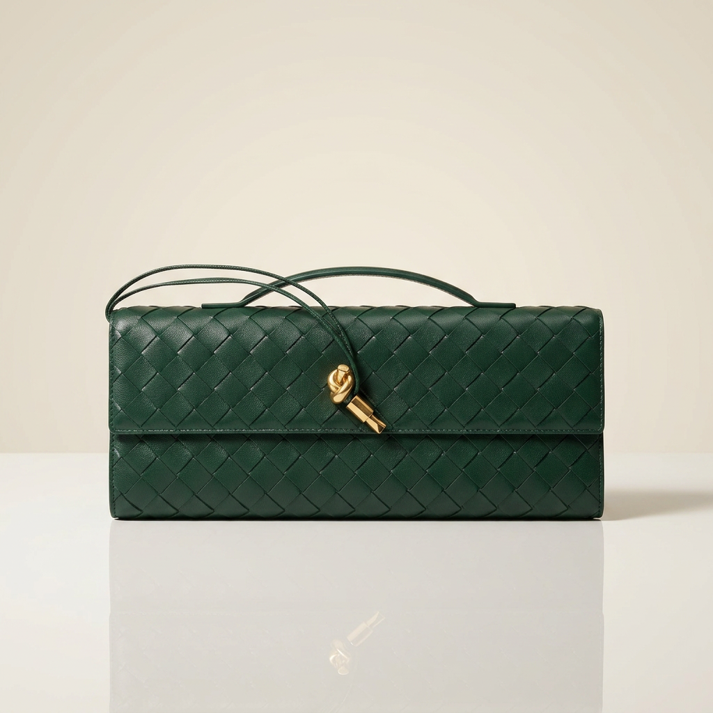 Sac Pochette Tressé - Le Charme Vert
