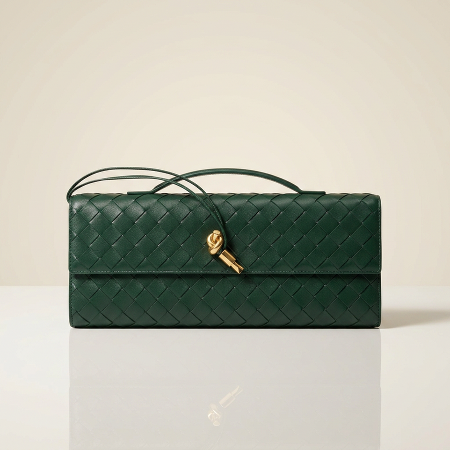 Sac Pochette Tressé - Le Charme Vert