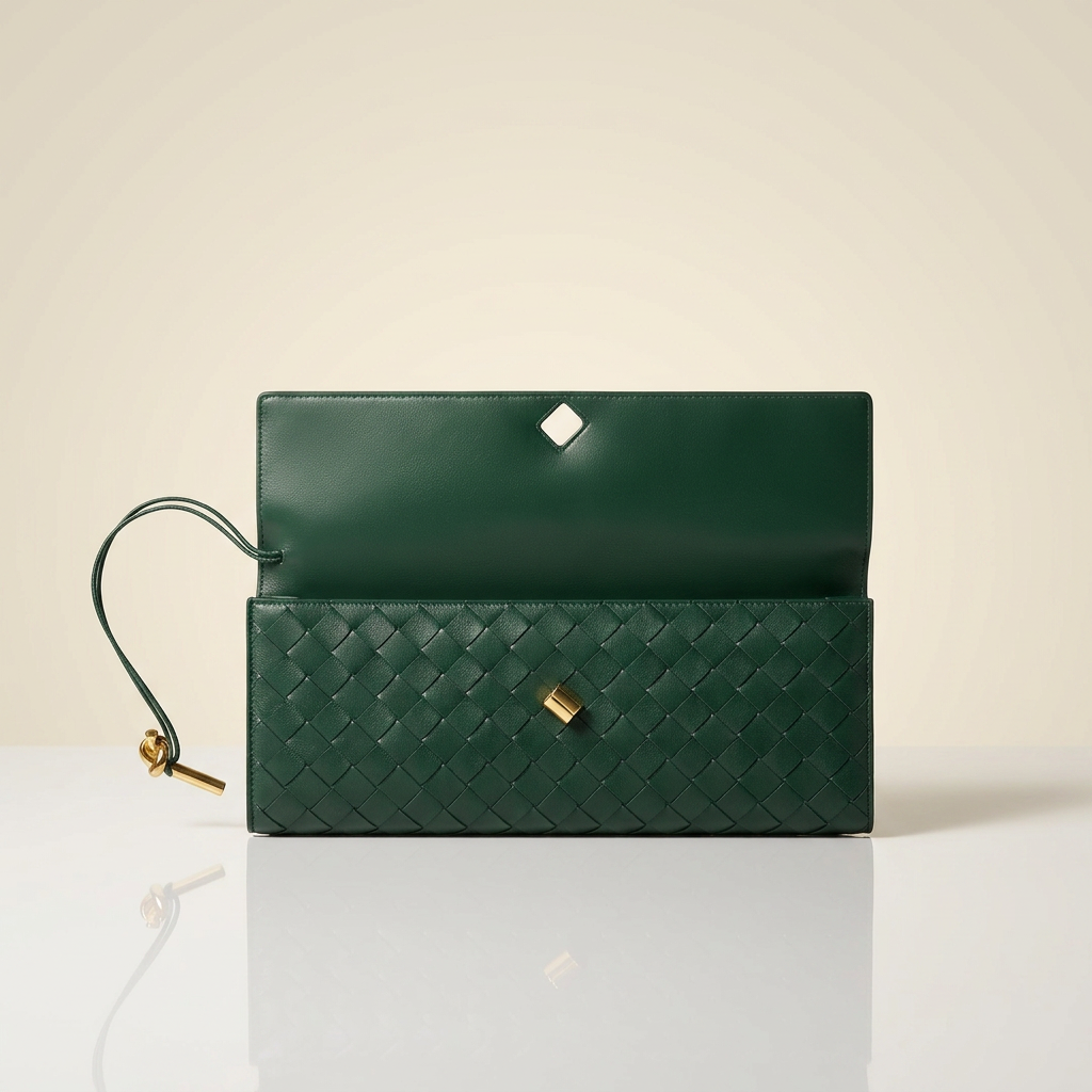 Sac Pochette Tressé - Le Charme Vert
