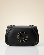 Sac Blondie Cuir Lisse – L'Élégance Noire Intemporelle 2
