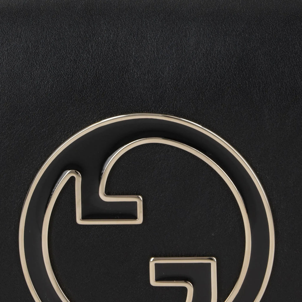 Sac Blondie Cuir Lisse – L'Élégance Noire Intemporelle
