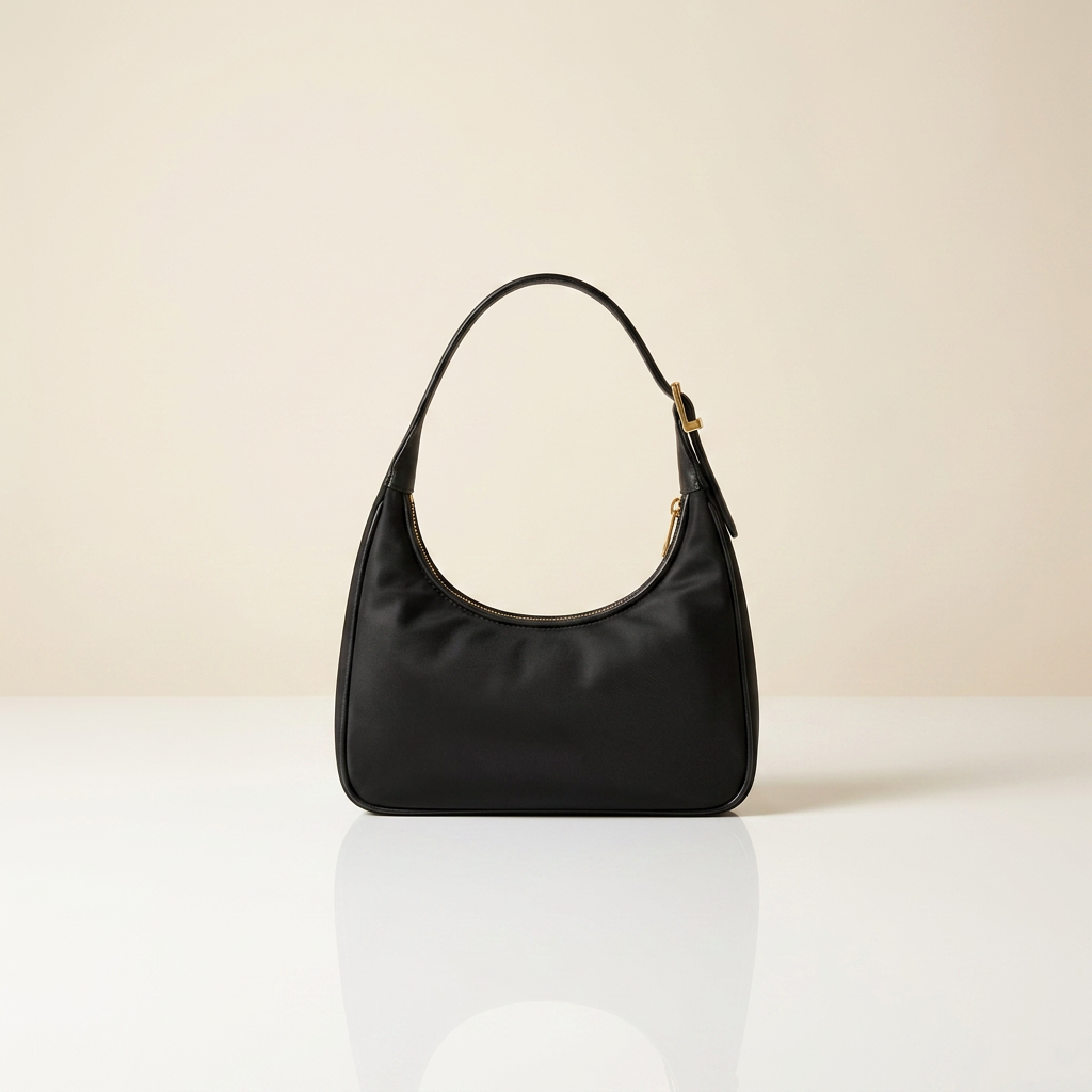 Sac Hobo Monogramme – L'Élégance Incurvée