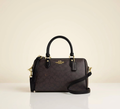 Sac Satchel Rowan en toile signature