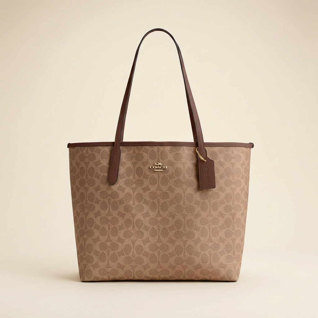 City Tote Bag In Signature Canvas